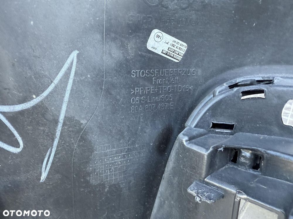 AUDI Q5 SQ5 80A ZDERZAK PRZEDNI PRZÓD 80A807437E - 9