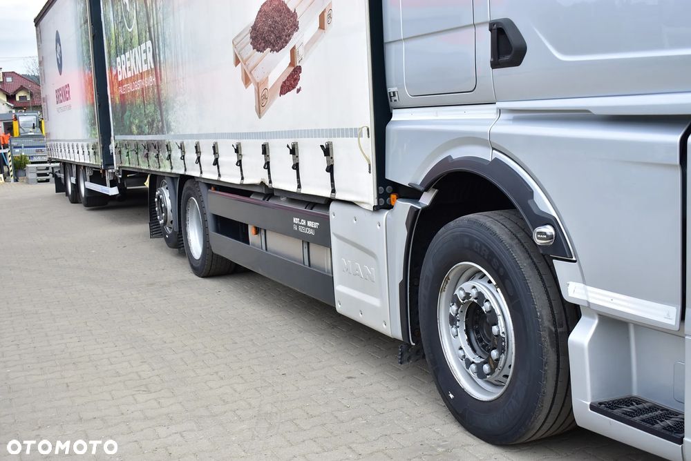 MAN TGX 26.470 Euro 6 / Zestaw Tandem przejazdowy 120m³/ TG3/ GM/ ! PRZEBIEG ! Sprowadzony ! - 7