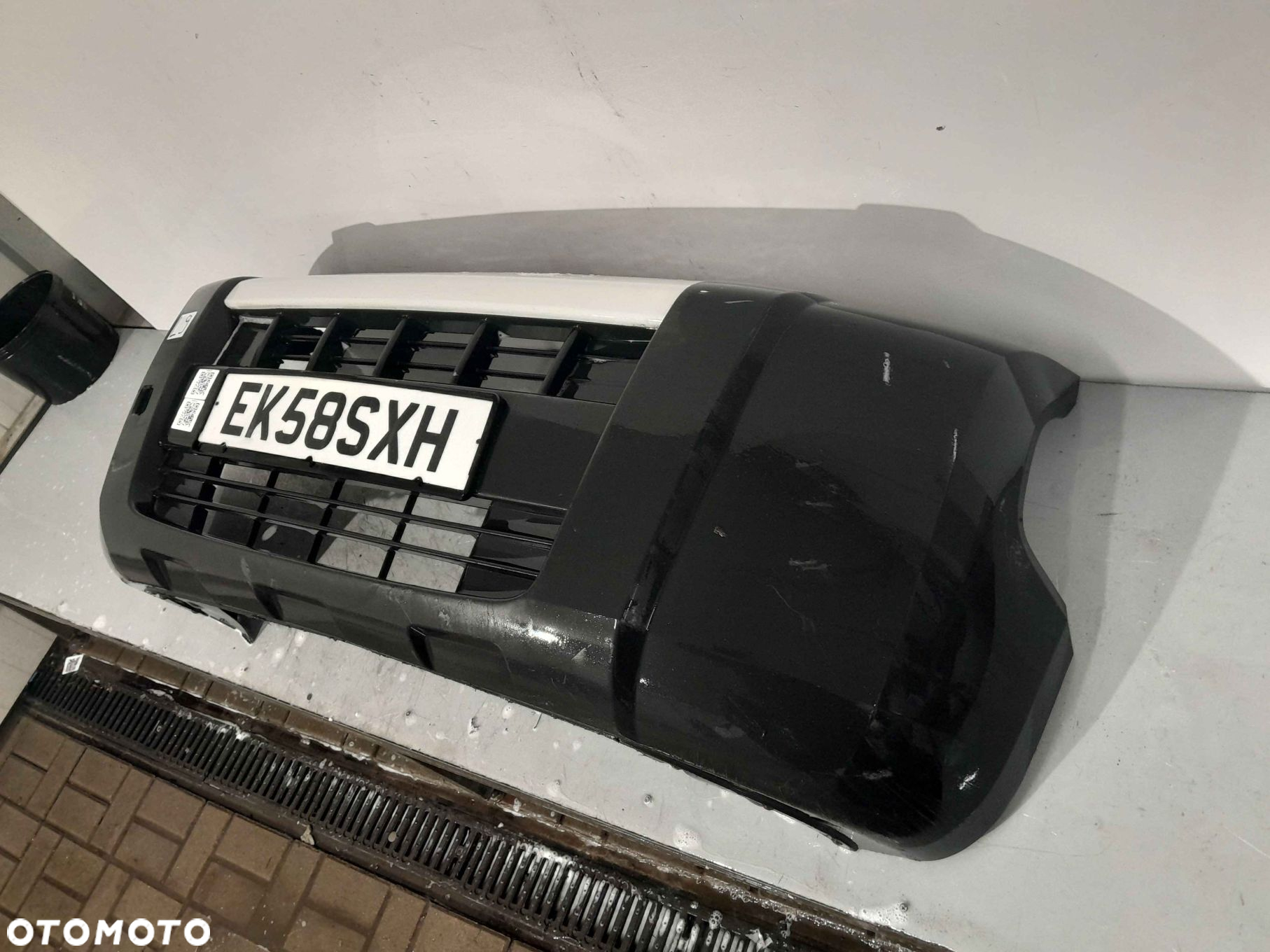 } ZDERZAK PRZÓD PRZEDNI FIAT FIORINO III NEMO BIPPER CZARNY MAT - 3