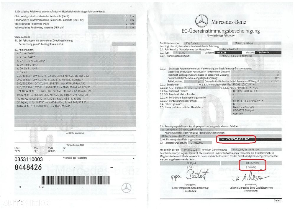 Mercedes-Benz AMG GT 4-door Coupe - 20