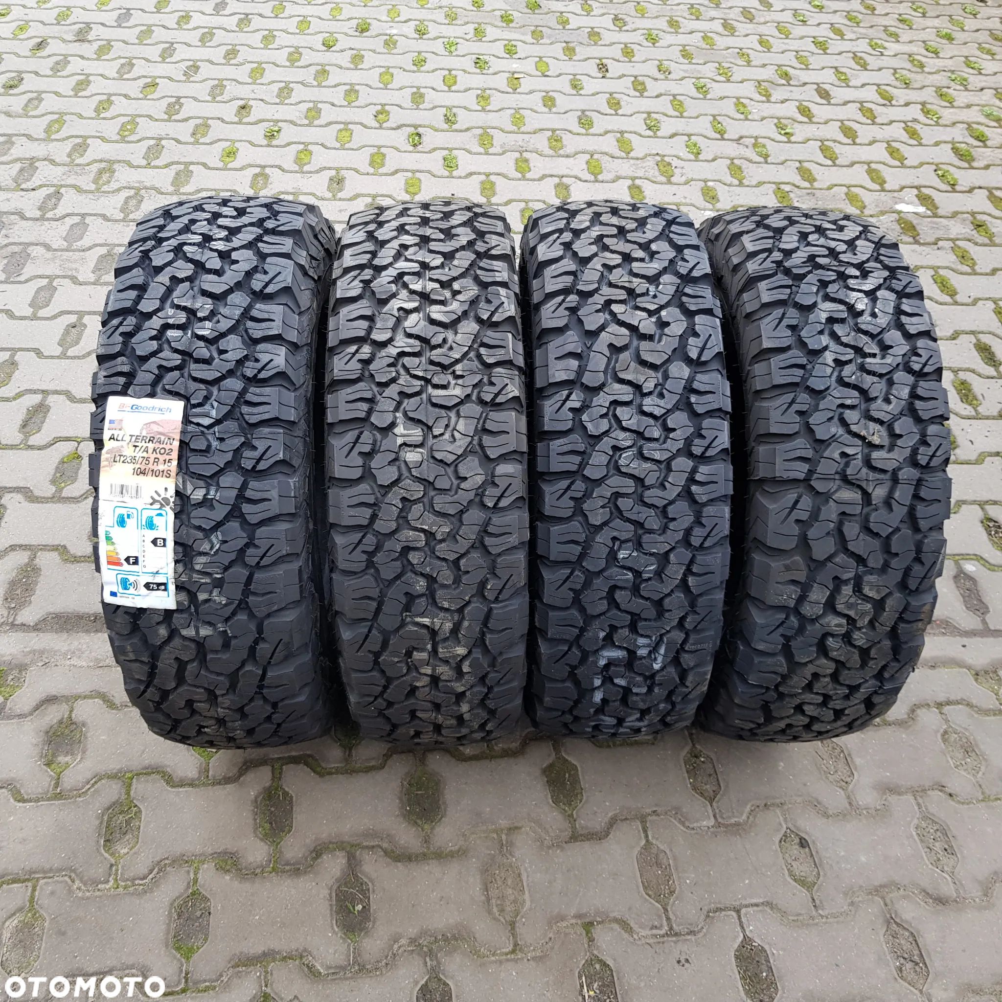 4x 235/75R15 BF Goodrich All Terrain T/A K02 Nowy komplet opon letnich Poznań - 1