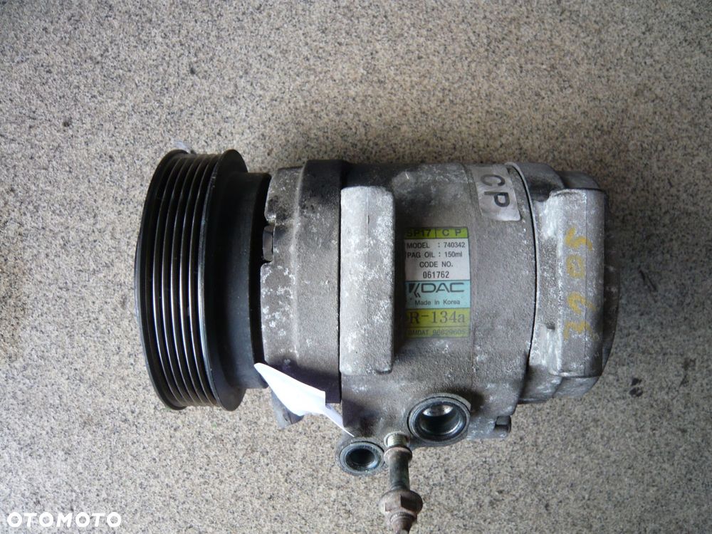 sprężarka kompresor klimatyzacji 740342 chevrolet captiva - 1