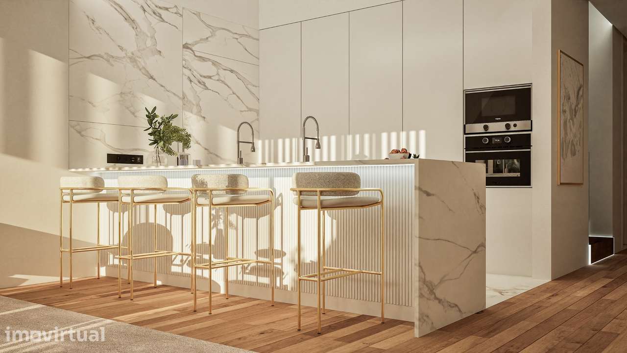 Moradia T3 'The Light Home' - O Seu Refúgio Urbano no Coração de Av... - Grande imagem: 4/28
