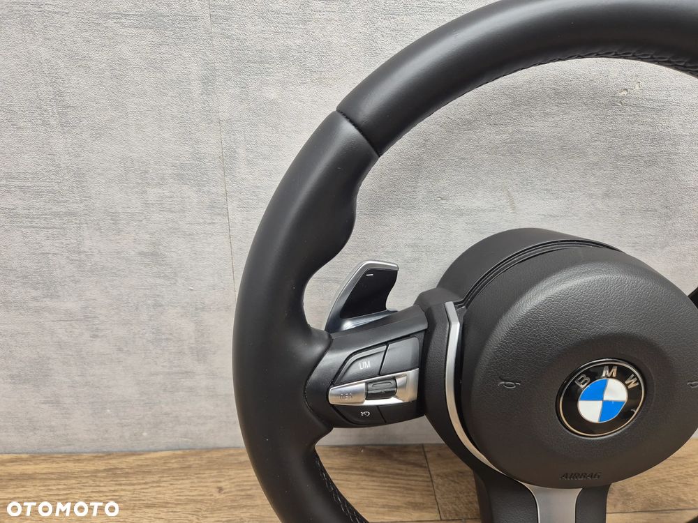 BMW F20 F21 F22 F23 F30 F31 F32 F36 KIEROWNICA M PAKIET PODUSZKA ŁOPATKI TEMPOMAT ŁADNA ORI - 3