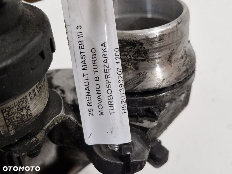 RENAULT MASTER III 3 MOVANO B TURBO TURBOSPRĘŻARKA H8201393207 - 7