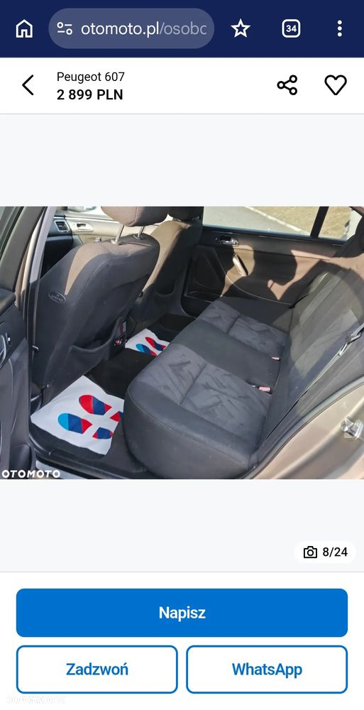 Peugeot 607 2.2 HDI Pack - 8