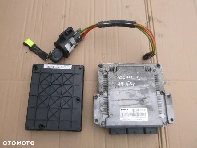 ZESTAW STARTOWY KOMPUTER STACYJKA CZYTNIK BSI RENAULT SCENIC I LIFT 1.9 DCI 99-03 - 15