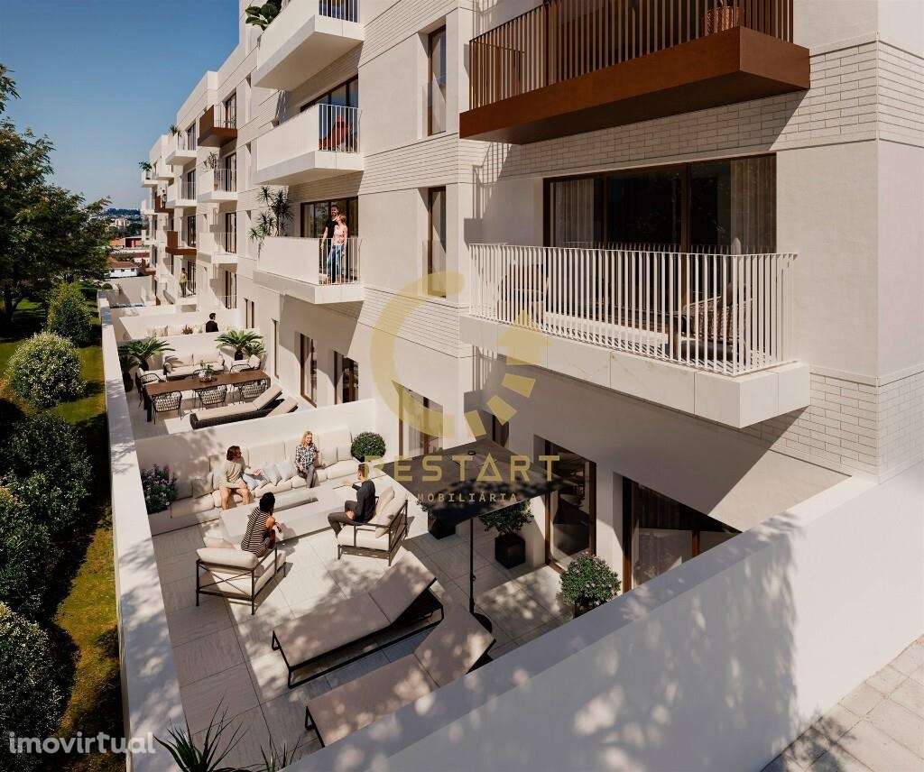 APT T1 no empreendimento "White Hills Santa Rita", com varanda, lugar - Grande imagem: 2/25