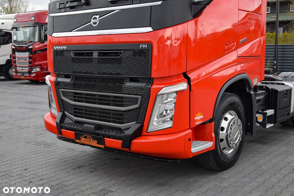 Volvo FH500 / NISKA KABINA / HYDRAULIKA / EURO 6 / ACC / LEDY / ALUFELGI / SERWISOWANY / SPROWADZONY - 9
