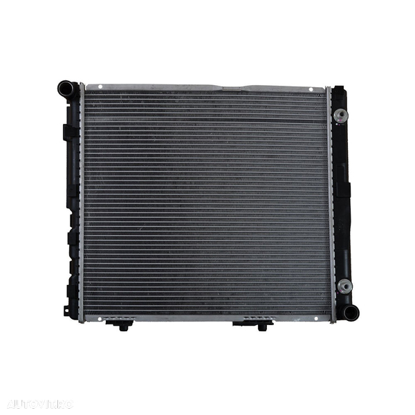 Radiator racire Mercedes W124/Clasa E, 1984-1996 Model 200d/E200 Diesel (2,0 D 55kw); 250d (2, 5 D 66/69kw); 250 Turbo/E250 Turbodiesel (2, 5 Td 93kw); 300d (3, 0d 80/81/83kw) Diesel, tip climatizare cu AC