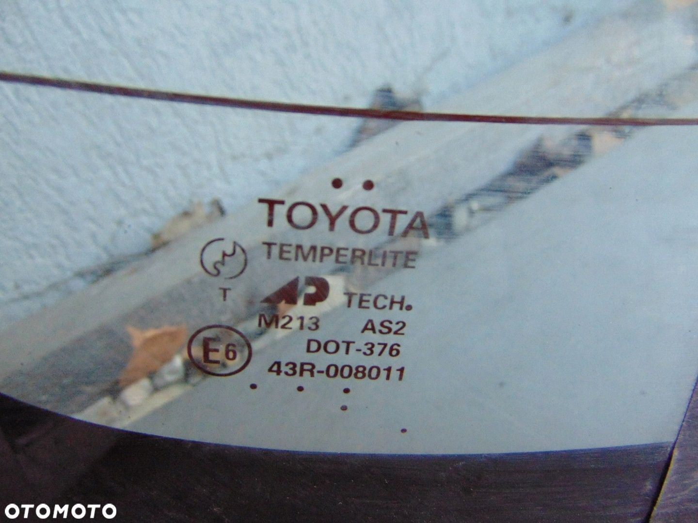 TOYOTA COROLLA SEDAN VII E100 SZYBA TYLNA TYŁ - 3