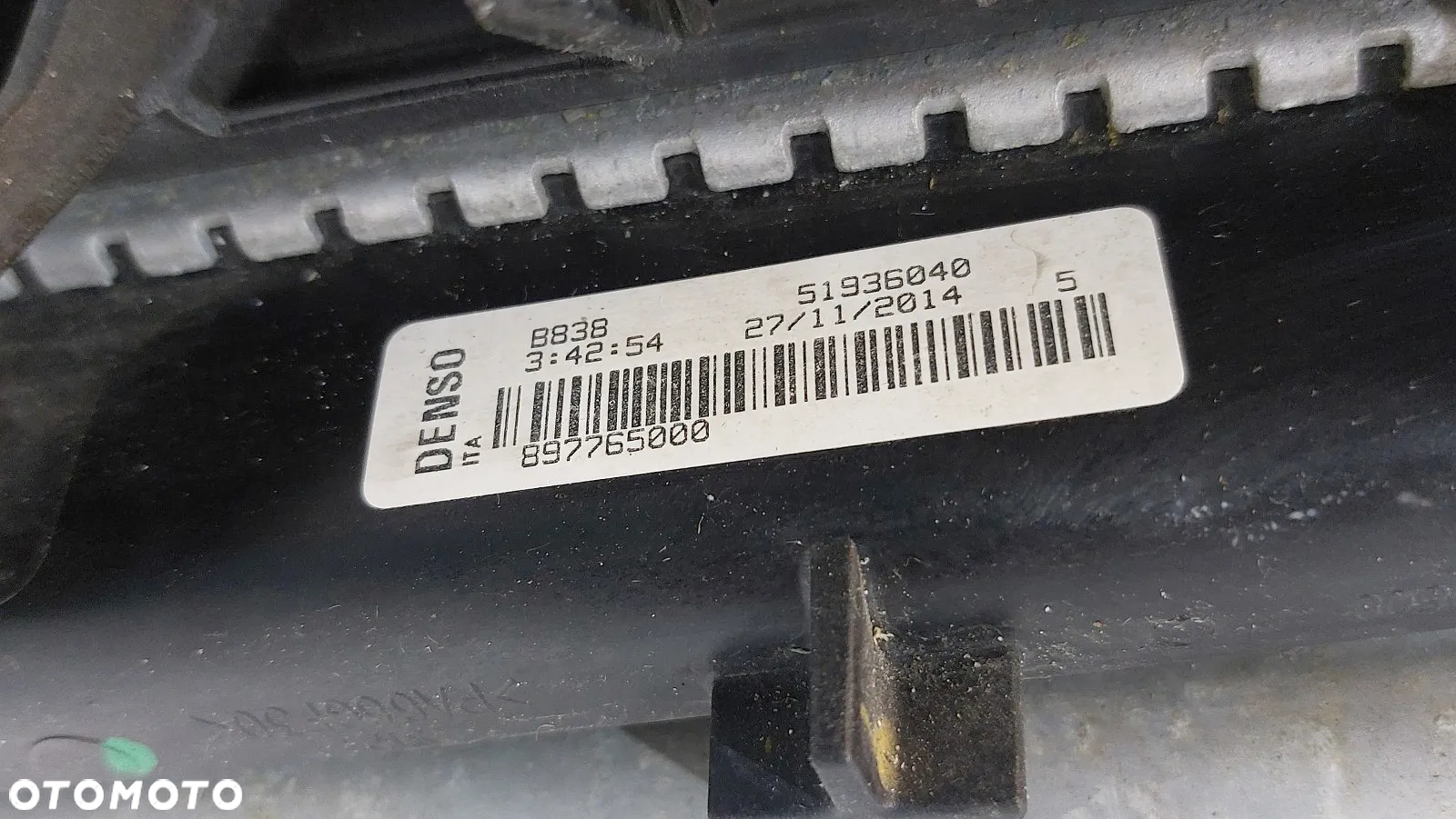 CHŁODNICA WODY KLIMY WENTYLATOR GRANDE PUNTO EVO 1.3 M-JET 14r - 5