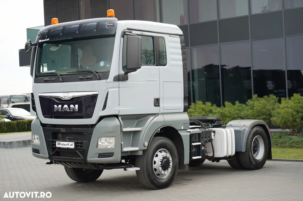 MAN TGX 18.500 / 4x4 / HIDRAULICĂ / HIDROPILARE / CABINĂ JOSĂ / EURO 6 / - 3