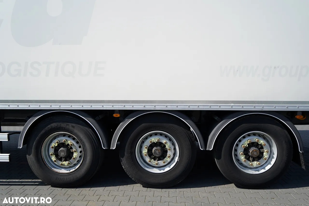 Fruehauf IZOTERMĂ / CONTAINER / KOFFER / PODEA FOARTE REZISTENTĂ: SLĂBĂ DE BALUSTRATĂ - 22