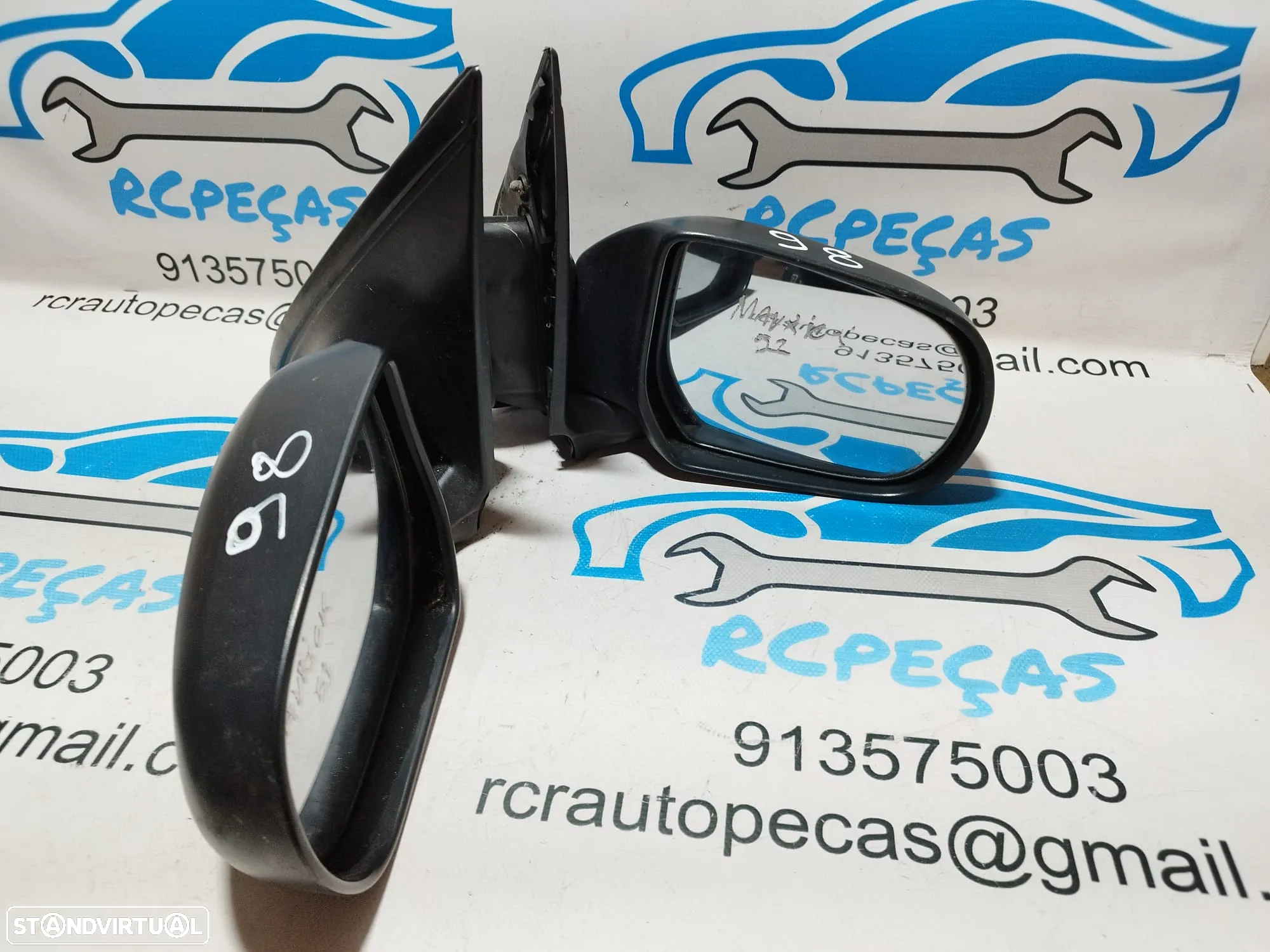ESPELHO RETROVISOR ESQUERDO DIREITO MAZDA MPV II 2 MK2 LW LC6469180B LC6469120B TRIBUTE EP ELETRICO AQUECIDO ESPELHOS RETROVISORES - 6