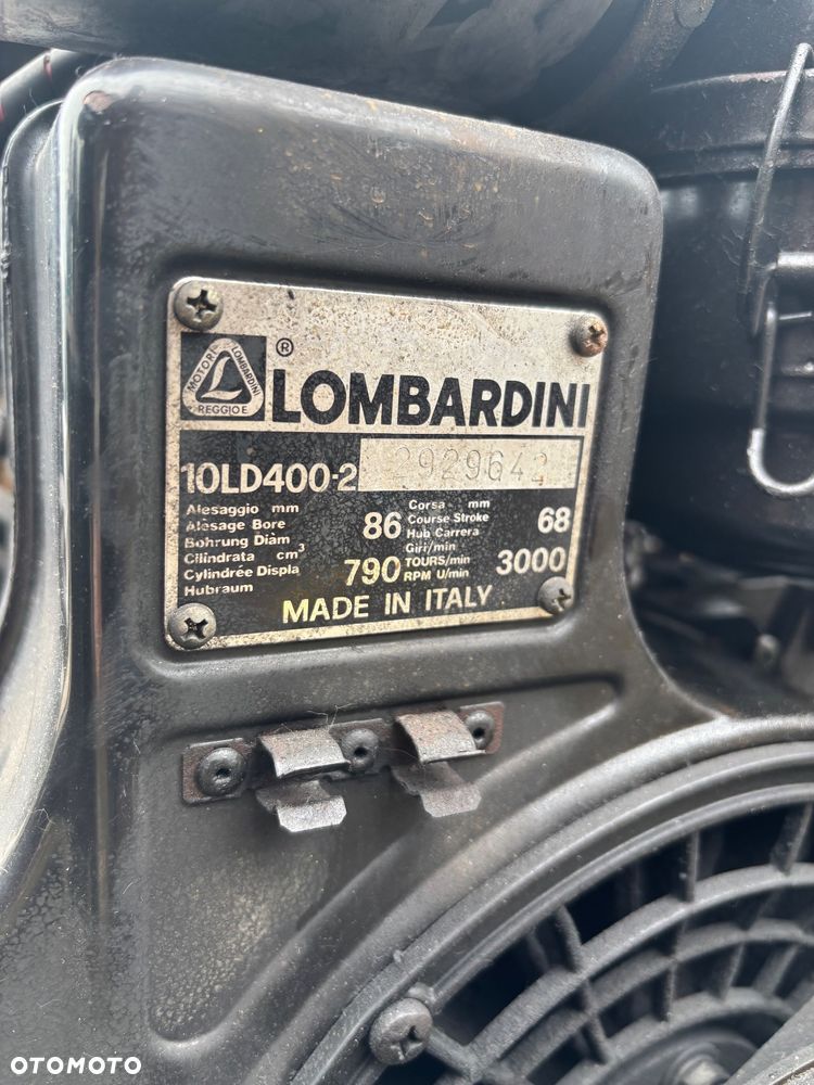 Silnik spalinowy diesla traktorek myjka ciśnieniowa microcar LOMBARDINI 10LD400-2 - 5