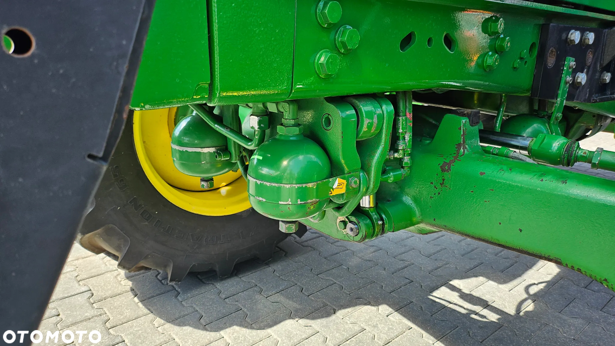 John Deere JD 6830 Premium + ładowacz, 6 cyl, nowe opony, pneumatyka, stan bdb! - 7