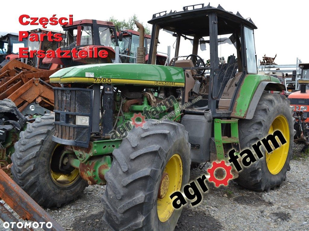 John Deere 7800 części, silnik, skrzynia biegów - 1