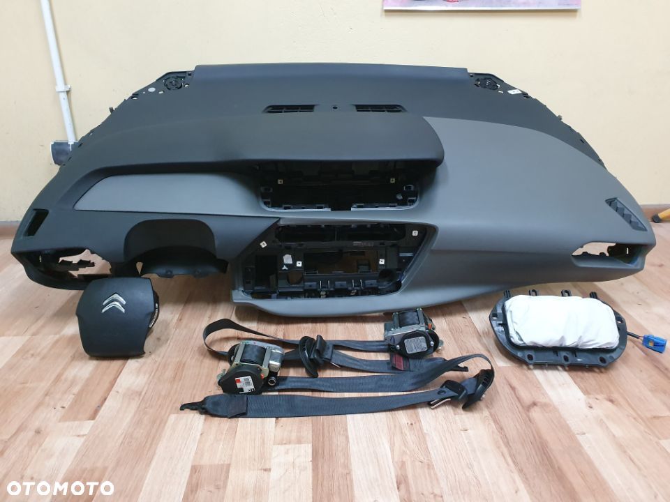 CITROEN C4 PICASSO DESKA AIRBAG PODUSZKI PASY KOMPLET - 1