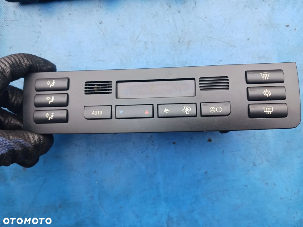 Panel sterowania klimatyzacji BMW E46 Lift przedlift środkowy nawiew regulacja temperatury ogrzewania 64.116914009 5HB007738-18 - 1