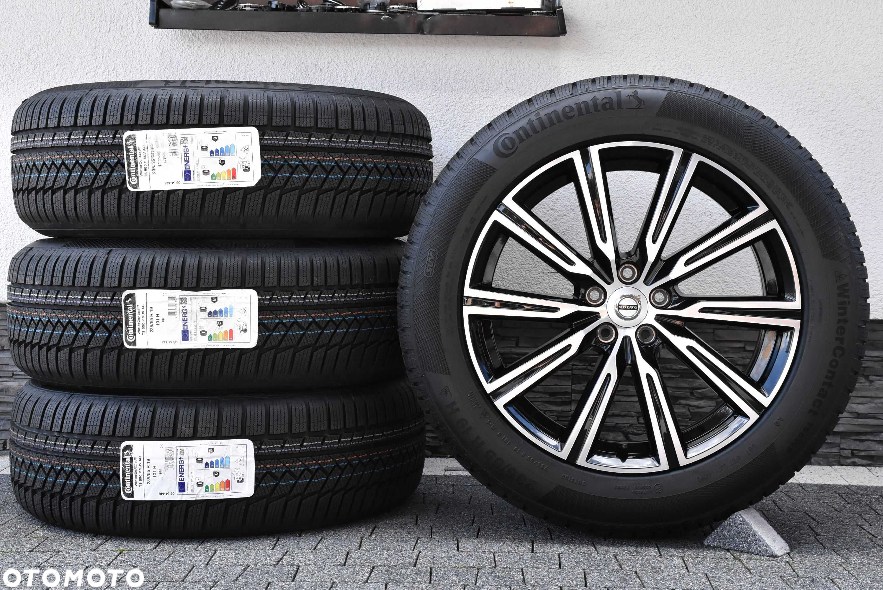 Koła zimowe OEM VOLVO XC60 XC90 19" NOWE Continental 2024r - 3