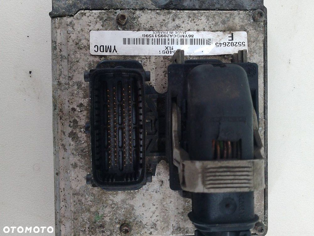 KOMPUTER, STEROWNIK FIAT CROMA 2005- 2.2 MPI 16V 55202645  12598024AB - 8