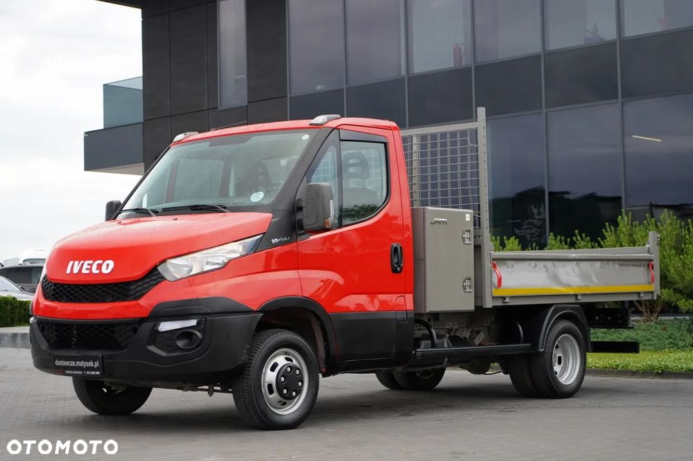 Iveco DAILY 35-130 / WYWROTKA STALOWA / BLIŹNIAK / 3 MIEJSCA / BLOKADA MOSTU / SPROWADZONY - 5