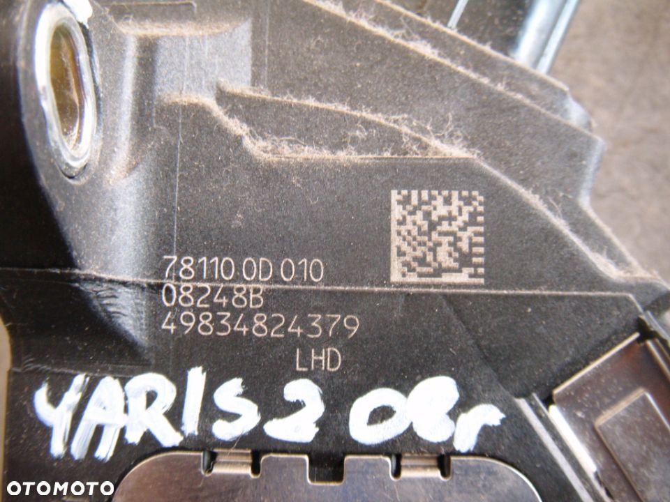 toyota yaris II 2 08r 1.0 potencjometr gazu 781100d010 - 2
