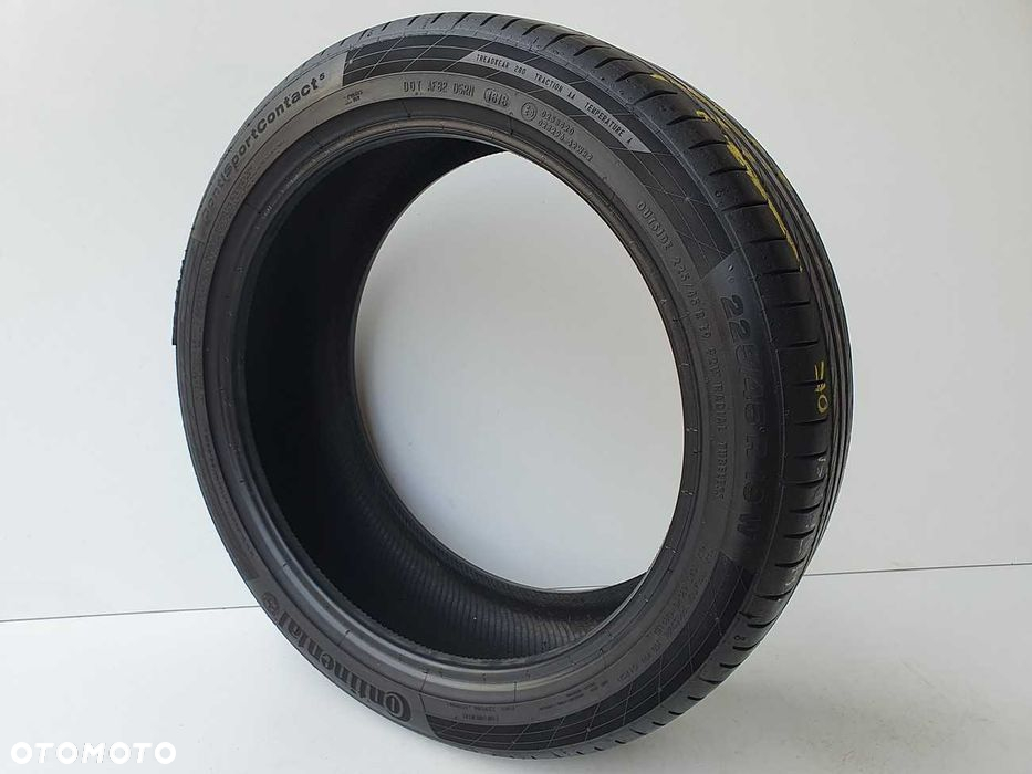 1x Opona letnia 225/45/19 CONTINENTAL SportContact 5 - 92W 6.5mm - 4
