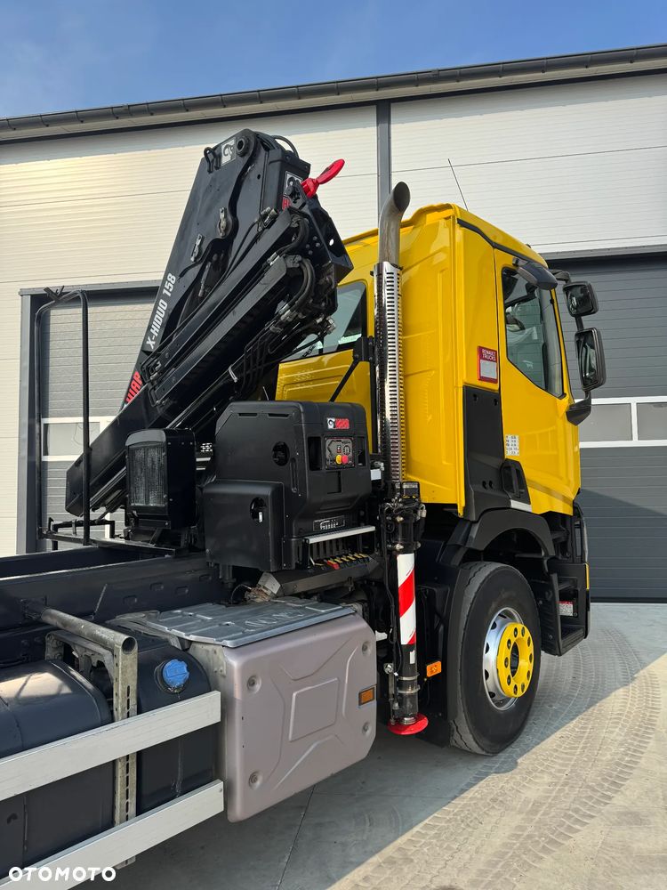 Renault GAMA C380 WYWROTKA 6x4 HDS HIAB 158 B-2+ PILOT HYDROBURTA ROK 2018 - 21