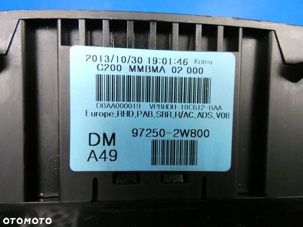 HYUNDAI SANTA FE III 2012- PANEL KLIMATYZACJI NAWIEWU - 4