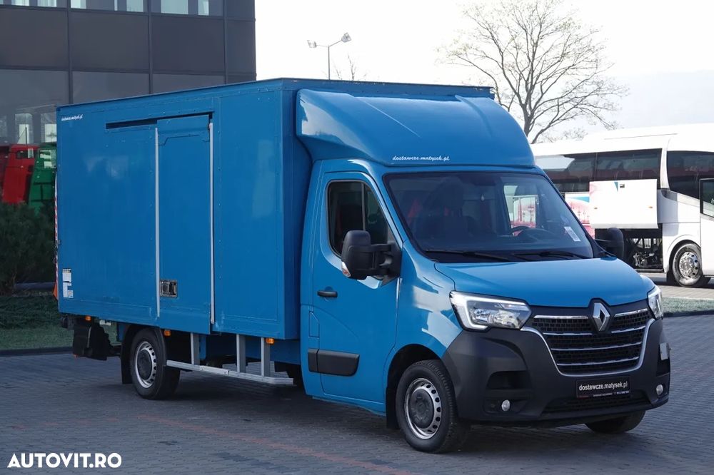 Renault MASTER / CONTAINER / LIFT / GVWR: 3500 KG / 2022 / IMPORTAT - 3