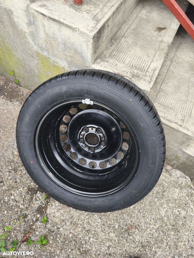 Roată de rezervă 205 55 R16 gama VAG Passat Touran Eos A3 A4 Tiguan Golf Yetta - 4