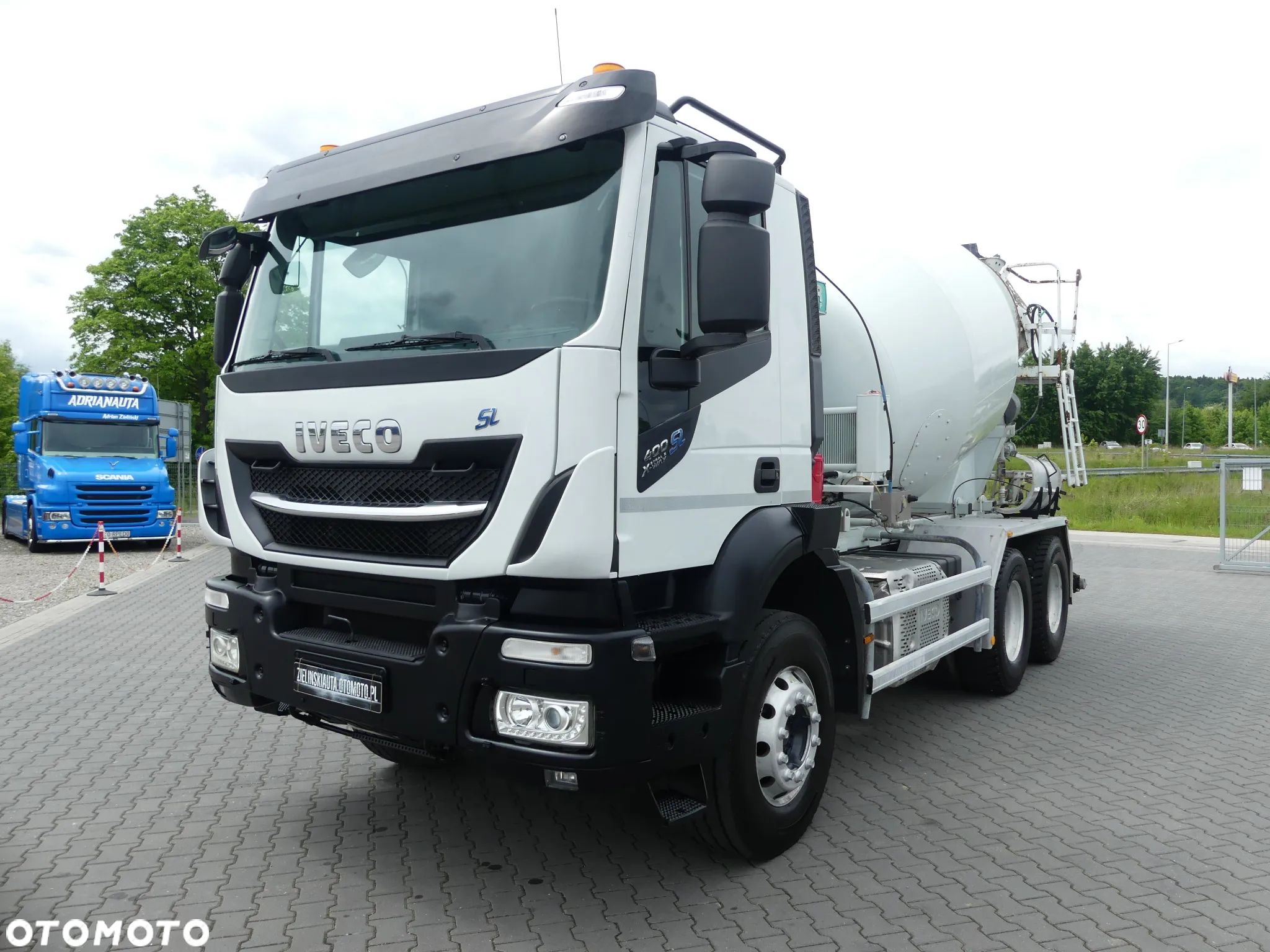 Iveco TRAKKER / X WAY 400 SL / 6X4 / BETONOMIESZARKA 7m3 / EURO 6 / - 1