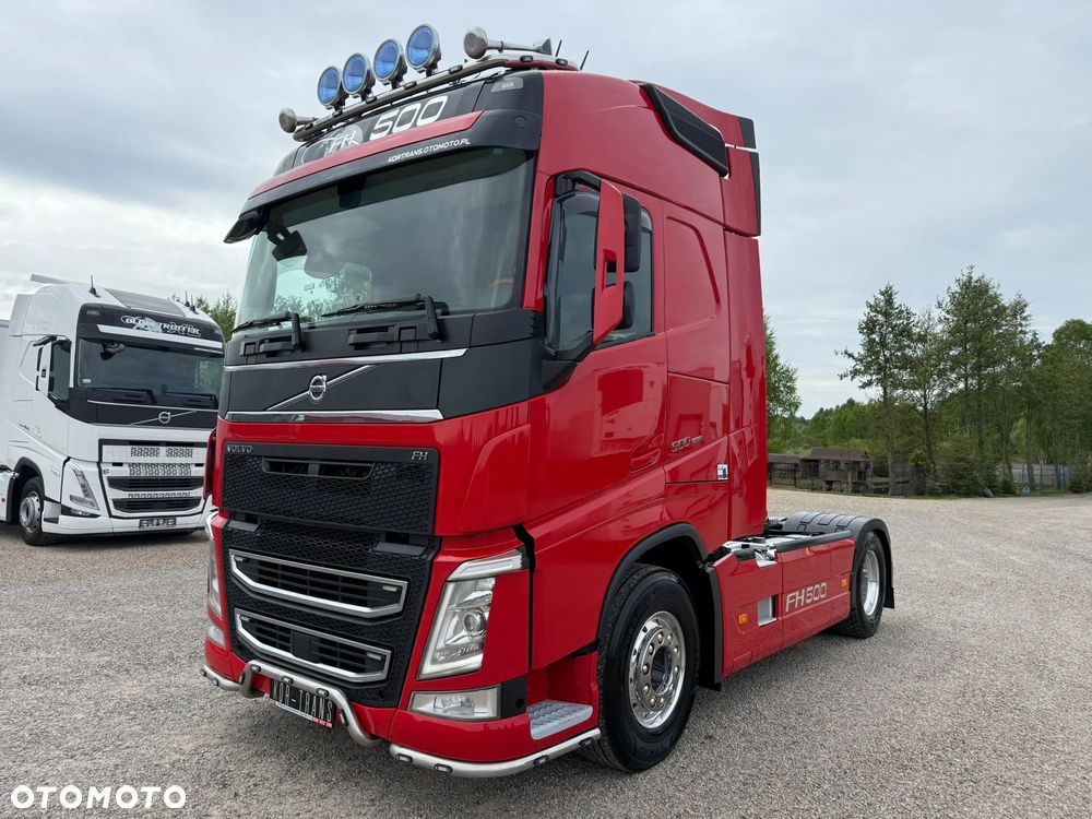 Volvo FH 500  // KLIMA POSTOJOWA //  ZABUDOWY MIĘDZYOSIOWE //FULL LED // ALCOA DURA BRIGHT/ NAVI // ORUROWANIE // TRĄBY // - 2