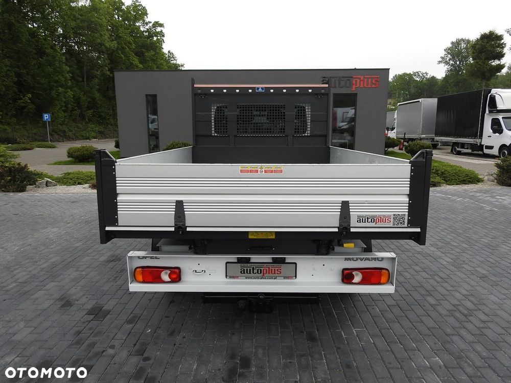 Opel MOVANO PODWÓJNA KABINA DOKA 6 MIEJSC WYWROTKA TEMPOMAT KLIMATYZACJA LEDY  145KM - 10