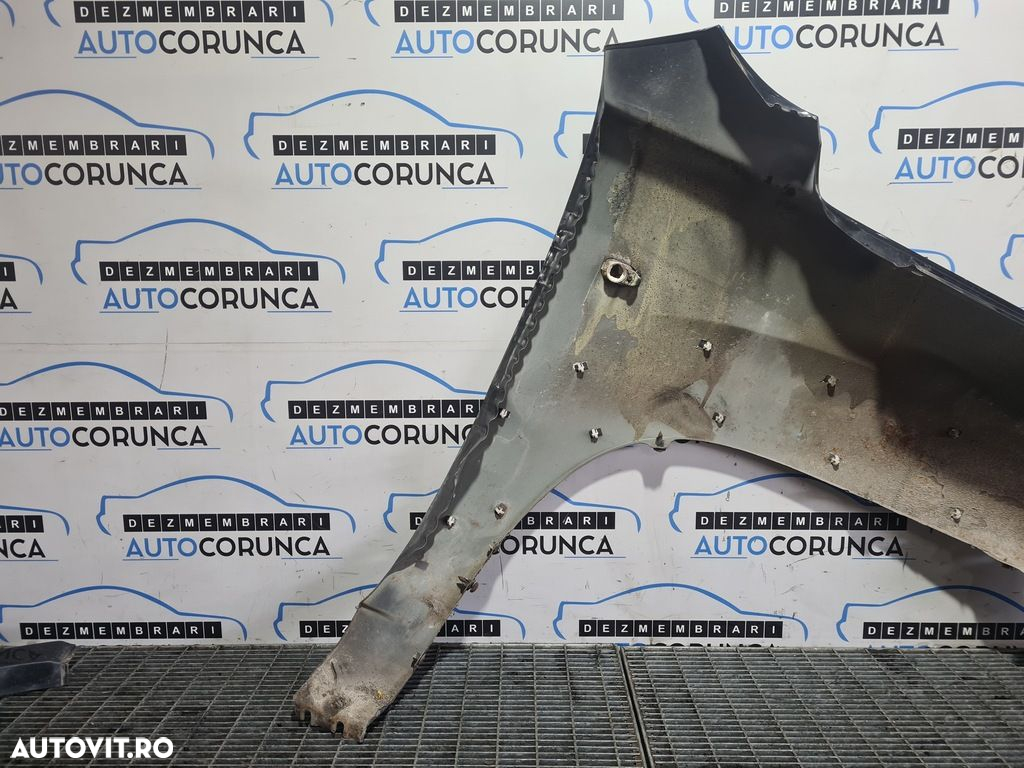 Aripa Stanga Fata Kia Sportage II 2006 - 2010 4 Usi NEGRU (947) - 6