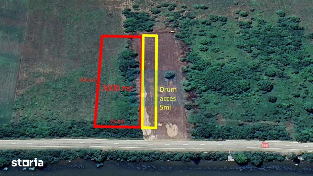 Teren 3000mp dublu acces – vedere la Dunăre - Imagine principală: 4/7