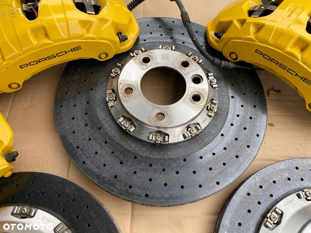 PORSCHE CAYENNE 7P5 TURBO TARCZA CERAMICZNA PRZÓD - 1