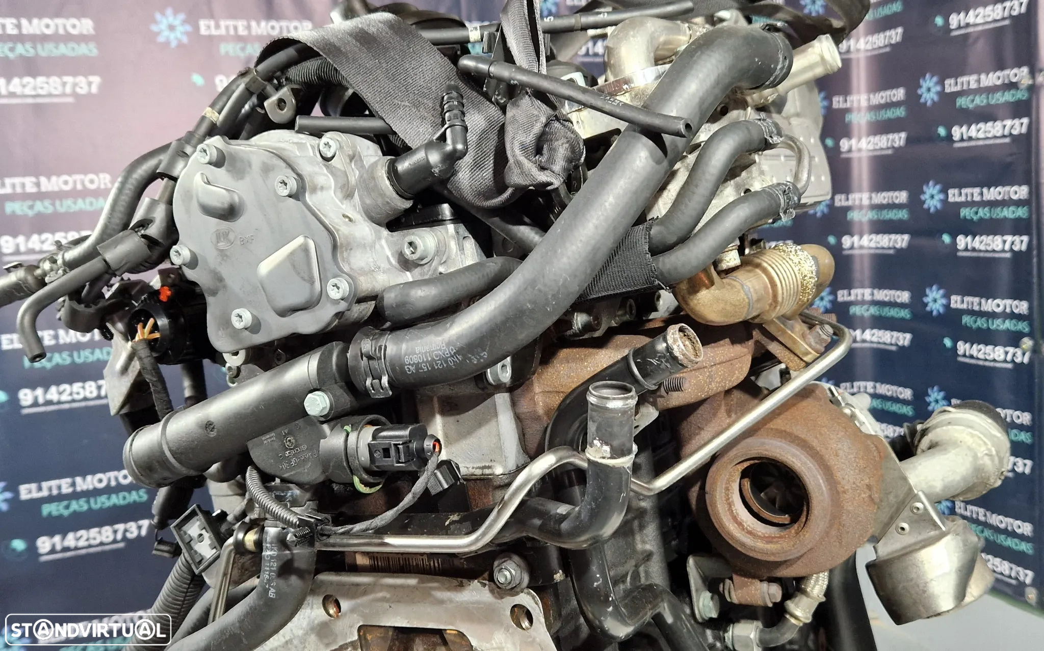 Motor usado BKC SEAT LEON 1P 1.9 TDI 105CV VW JETTA GOLF V 5 AUDI A3 8P - 6