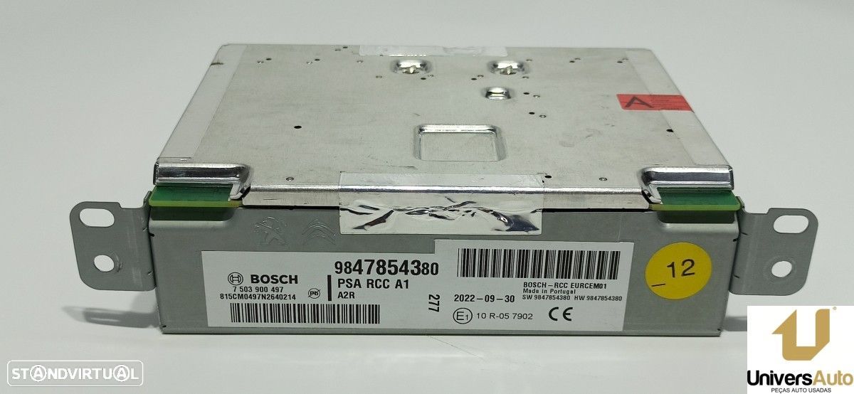 SISTEMA NAVEGAÇÃO GPS PEUGEOT 208 - 1