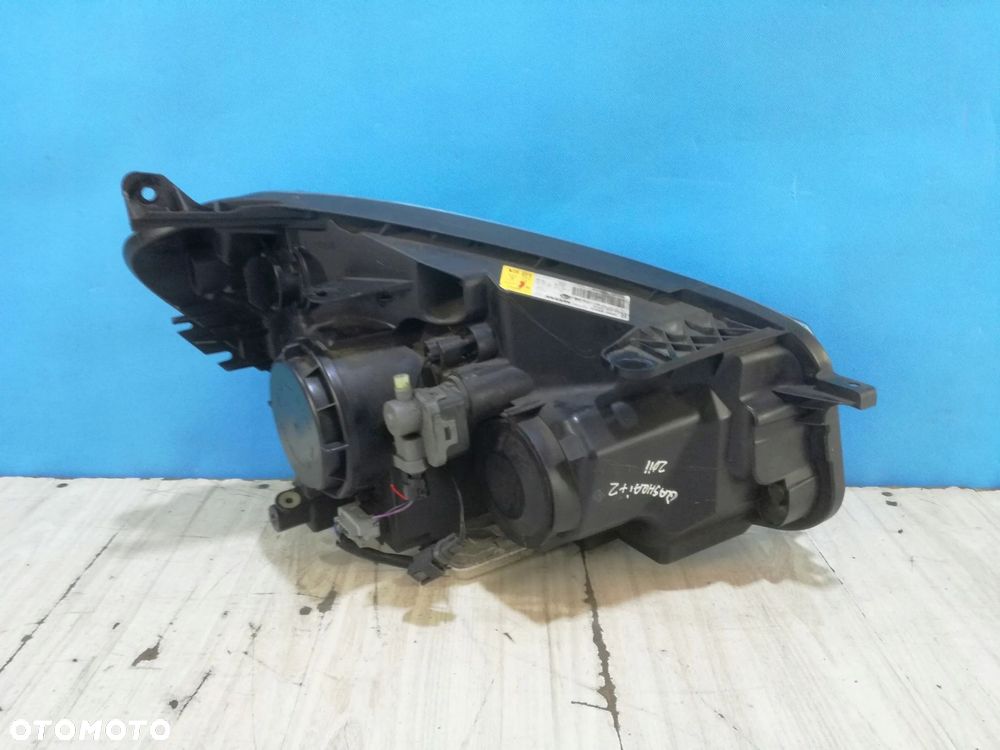 Nissan Qashqai I Lift J10 lampa reflektor lewy lewa Xenon Anglik 09/13 - 2
