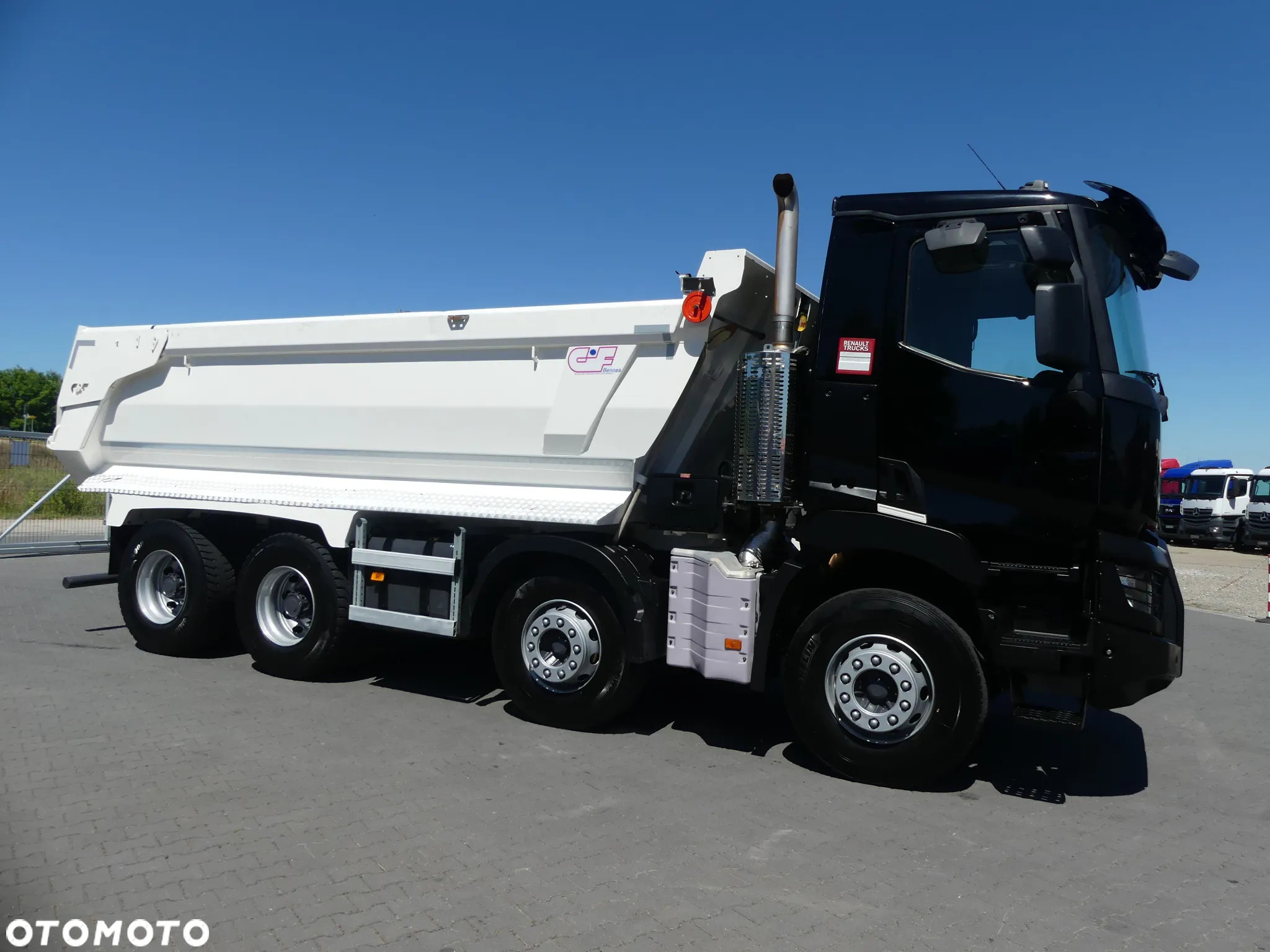 Renault C480 SILNIK 13L  / 8x4 / WYWROTKA / HYDRAULICZNA TYLNA KLAPA / - 12