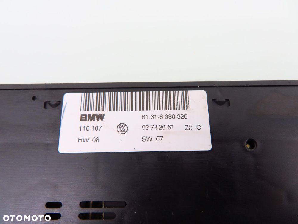 PANEL STEROWANIA FOTELI MASAŻE BMW E38 8380326 - 2