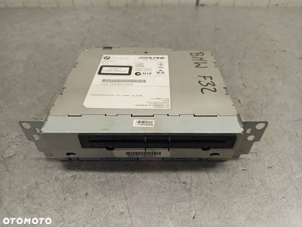 BMW F10 F30 F20 F22 F25 F32 F12 F55 RADIO CZYTNIK CD NAVI ALPINE 9331597 - 1
