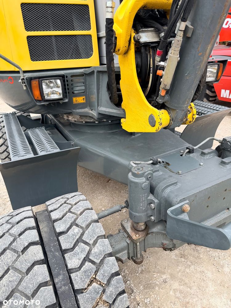 Wacker Neuson Koparka Kołowa 6 TON Wacker NEUSON 6503 -2 Pług Ramię Long 3 Łamane POWERTILT Lenhoff Klimatyzacja łyżki przedsiębierne MS03 6503 ew65 wiertnica łuparka widły grabie - 10