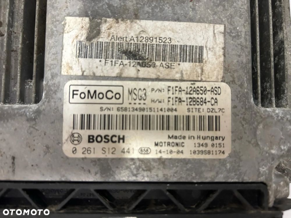 STEROWNIK SILNIKA FORD 0261S12441 F1FA-12A650-ASD - 2