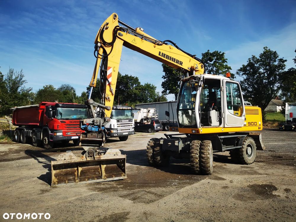 Liebherr 900 rototilt głowica obrotowa pług - 9