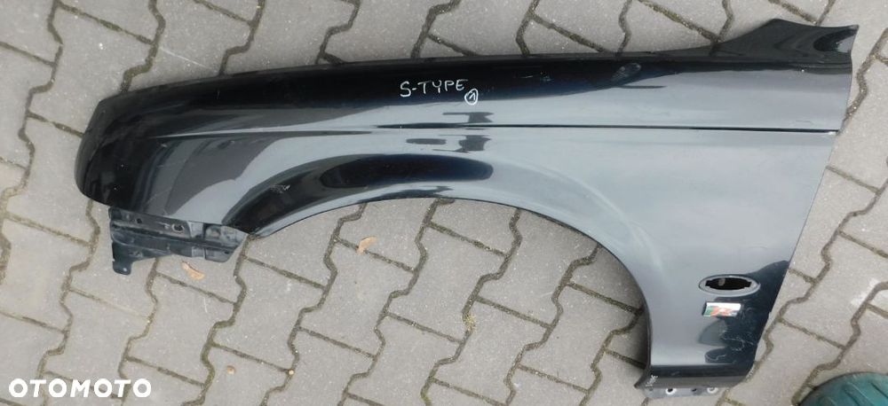 błotnik lewy przód JAGUAR S-TYPE CZARNY - 1