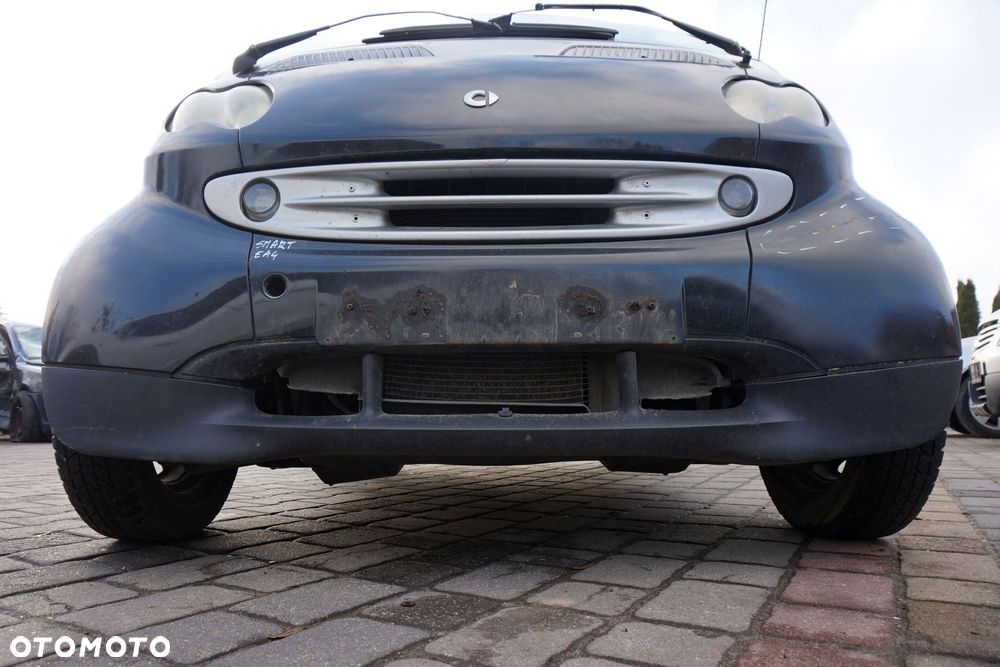 MASKA ZDERZAK BŁOTNIKI LAMPY FORTWO I LIFT 450 EA4  SMART 2003-2007 CZARNY PRZÓD KOMPLETNY - 16